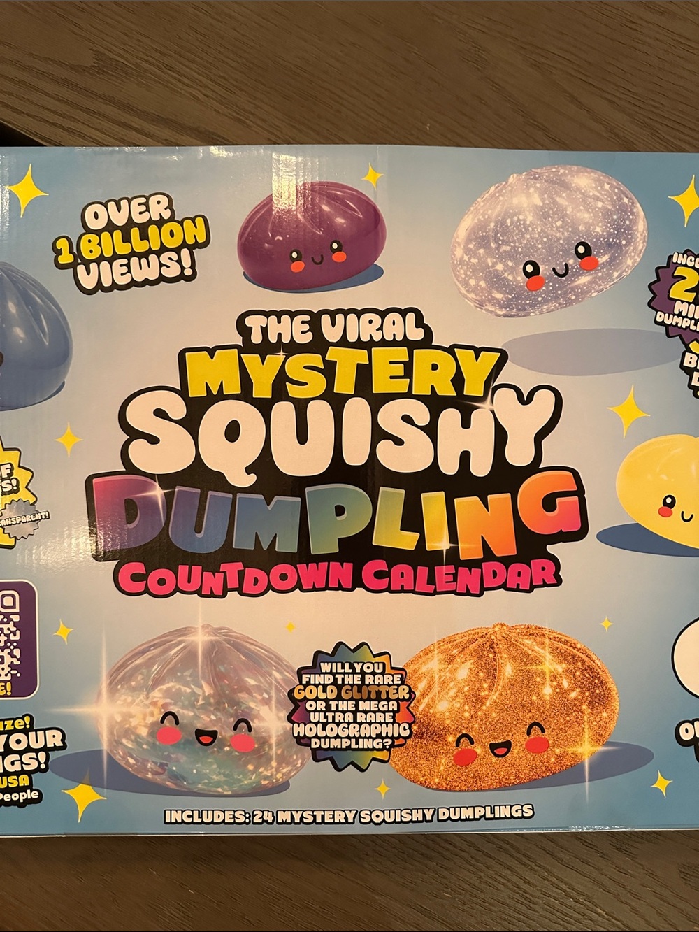 RMS Dumpling Viral Mystery Squishy Advent Calendar Brand New